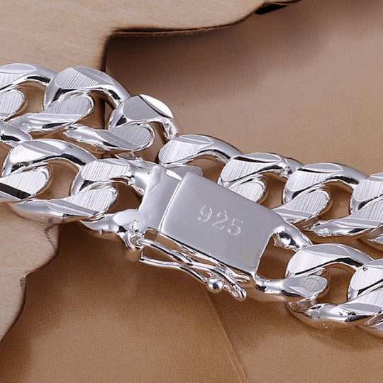 Pulsera Masculina Cubana 10mm